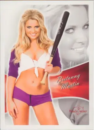 2013 Benchwarmer BubbleGum - Britanny Martin #49