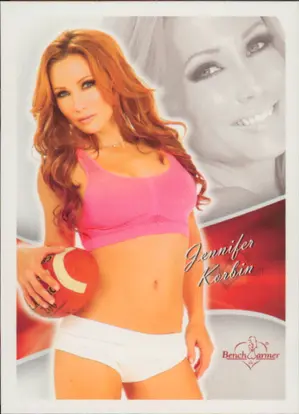 2013 Benchwarmer BubbleGum - Jennifer Korbin #28