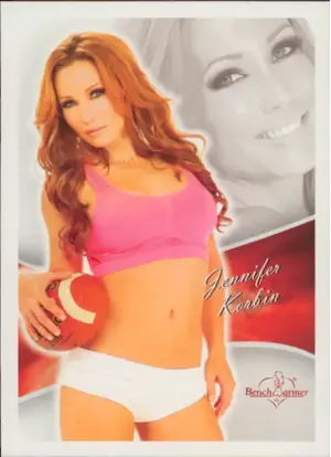 2013 Benchwarmer BubbleGum - Jennifer Korbin #28