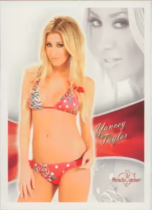 2013 Benchwarmer BubbleGum - Yancey Taylor #81