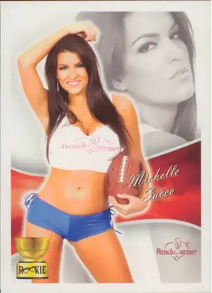 2013 Benchwarmer BubbleGum - Michelle Sacco #64