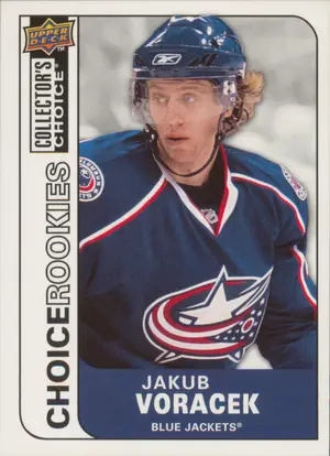 2008-09 COLLECTOR'S CHOICE - JAKUB VORACEK #247 ROOKIES