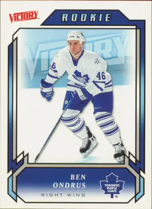 2006-07 VICTORY - BEN ONDRUS #206 ROOKIE