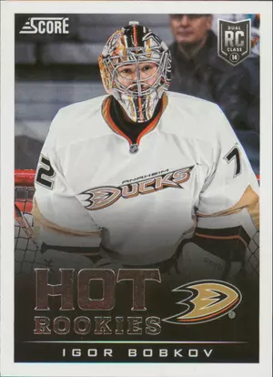 2013-14 SCORE - IGOR BOBKOV #722 HOT ROOKIES