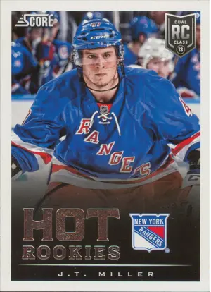 2013-14 SCORE - J.T. MILLER #608 HOT ROOKIES
