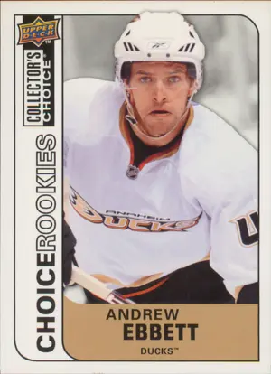 2008-09 COLLECTOR'S CHOICE - ANDREW EBBETT #211 ROOKIES