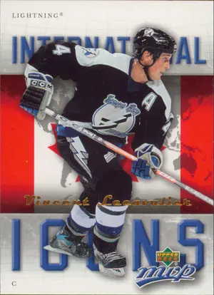 2006-07 MVP - VINCENT LECAVALIER #II21 INTERNATIONAL ICONS