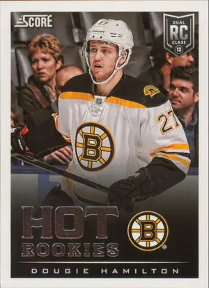 2013-14 SCORE - DOUGIE HAMILTON #646 HOT ROOKIES