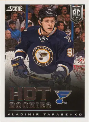 2013-14 SCORE - VLADIMIR TARASENKO #647 HOT ROOKIES