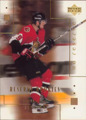 2000-01 RESERVE - MARTIN HAVLAT #107 ROOKIE