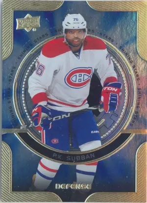 2013-14 UPPER DECK - P.K. SUBBAN #D10 SHINING STARS