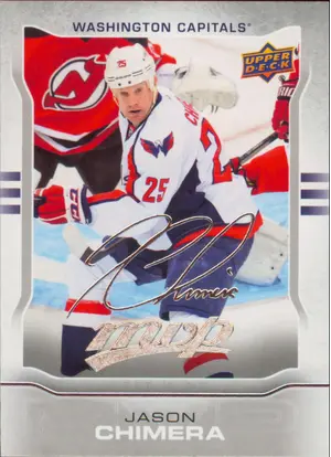 2014-15 MVP - JASON CHIMERA #50 SILVER SCRIPTS