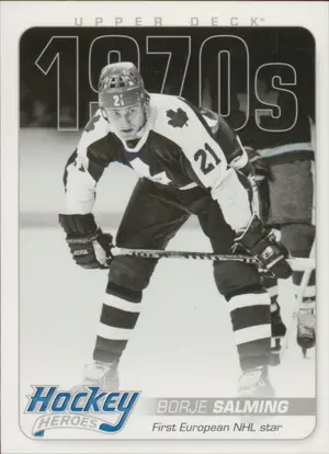 2012-13 UPPER DECK - BORJE SALMING #HH37 HOCKEY HEROES