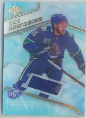 2019-20 ICE - GUILLAUME BRISEBOIS #IPJ-GB PREMIER JERSEYS