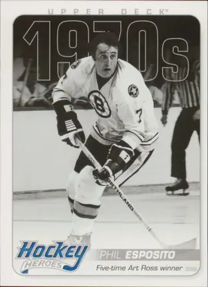 2012-13 UPPER DECK - PHIL ESPOSITO #HH36 HOCKEY HEROES