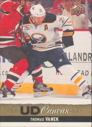 2013-14 UPPER DECK - THOMAS VANEK #C29 CANVAS