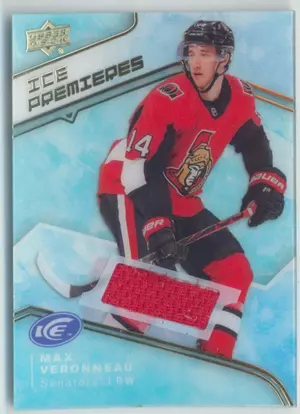 2019-20 ICE - MAX VERONNEAU #IPJ-MV PREMIER JERSEYS