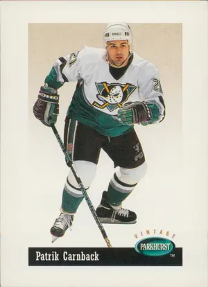 1994-95 PARKHURST - PATRIK CARNBACK #V28 VINTAGE