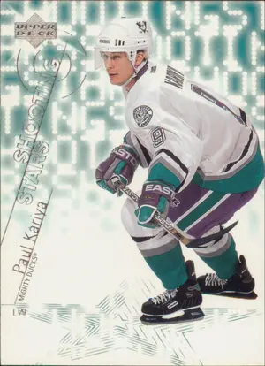 2001-02 UPPER DECK - PAUL KARIYA #SS1 SHOOTING STARS