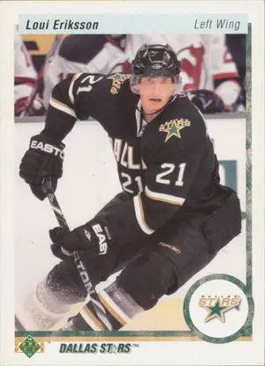 2010-11 UPPER DECK - LOUI ERIKSSON #137 20TH ANNIVERSARY