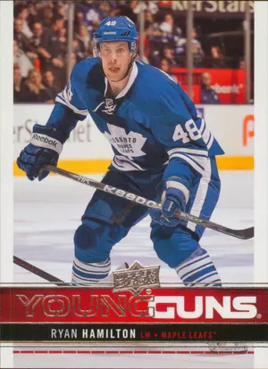 2012-13 UPPER DECK - RYAN HAMILTON #248 YOUNG GUNS