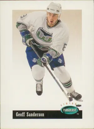 1994-95 PARKHURST - GEOFF SANDERSON #V49 VINTAGE