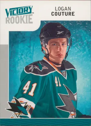 2009-10 VICTORY - LOGAN COUTURE #329 ROOKIE