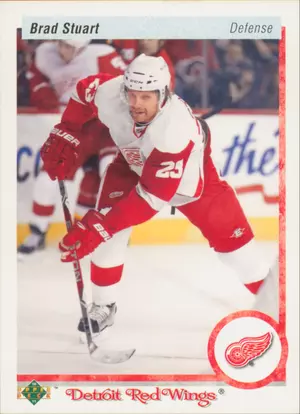 2010-11 UPPER DECK - BRAD STUART #133 20TH ANNIVERSARY