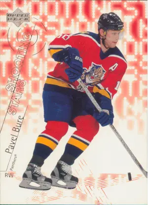 2001-02 UPPER DECK - PAVEL BURE #SS8 SHOOTING STARS