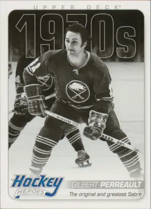 2012-13 UPPER DECK - GILBERT PERREAULT #HH32 HOCKEY HEROES