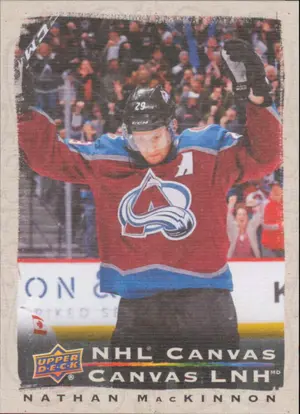 2020-21 TIM HORTONS - NATHAN MacKINNON #C-5 CANVAS