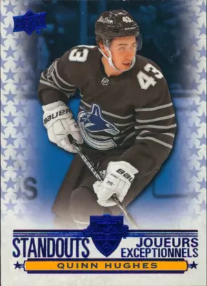 2020-21 TIM HORTONS - QUINN HUGHES #AS-14 ALL-STAR STANDOUTS