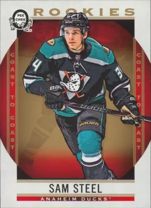 2018-19 O-PEE-CHEE COAST TO COAST - SAM STEEL #159 ROOKIE