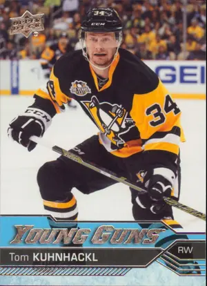 2016-17 UPPER DECK - TOM KUHNHACKL #223 YOUNG GUNS