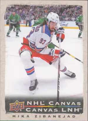 2020-21 TIM HORTONS - MIKA ZIBANEJAD #C-14 CANVAS