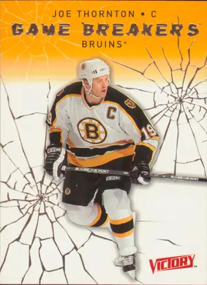 2003-04 VICTORY - JOE THORNTON #GB32 GAME BREAKERS