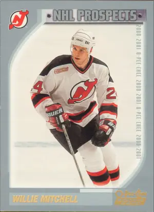 2000-01 O-PEE-CHEE - WILLIE MITCHELL #320 NHL PROSPECTS