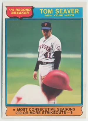 1976 O-Pee-Chee - Tom Seaver Record Breaker #5