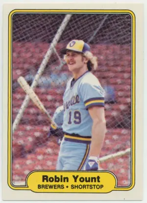 1982 Fleer - Robin Yount #155