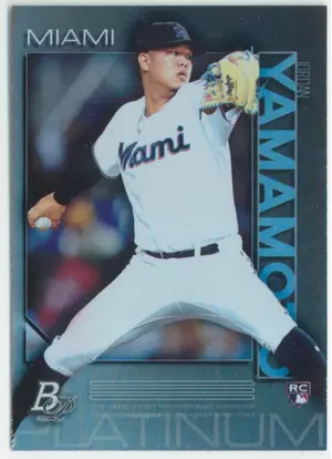 2020 Bowman Platinum - Jordan Yamamoto RC #75