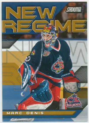 2001-02 STADIUM CLUB - MARC DENIS #NR5 NEW REGIME