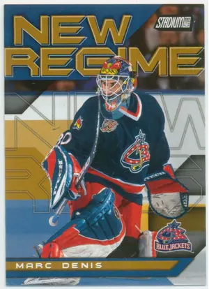 2001-02 STADIUM CLUB - MARC DENIS #NR5 NEW REGIME