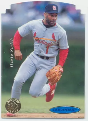 1993 Upper Deck SP Championship Series - Ozzie Smith #85 Die-Cut Parallel