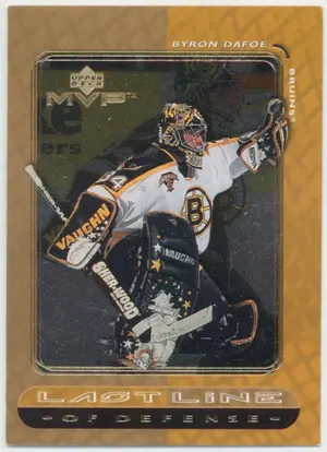 1999-00 MVP - BYRON DAFOE #LL4 LAST LINE OF DEFENSE