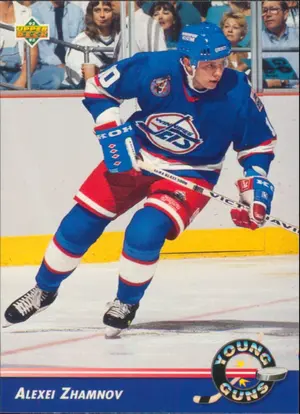 1992-93 UPPER DECK - ALEXEI ZHAMNOV #578 YOUNG GUNS
