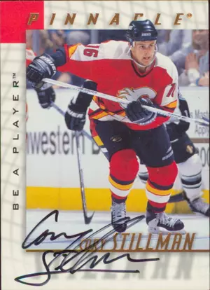 1997-98 BE A PLAYER - CORY STILLMAN #24 AUTOGRAPHS