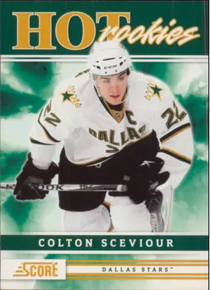 2011-12 SCORE - COLTON SCEVIOUR #508 ROOKIE