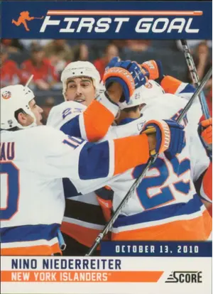 2011-12 SCORE - NINO NIEDERREITER #13 FIRST GOAL