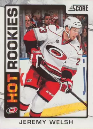 2012-13 SCORE - JEREMY WELSH #539 ROOKIE