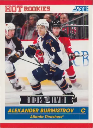 2010-11 SCORE - ALEXANDER BURMISTROV #599 ROOKIE